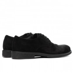 Scarpe casual/eleganti uomo 918 nero velluto