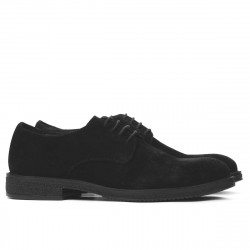 Scarpe casual/eleganti uomo 918 nero velluto