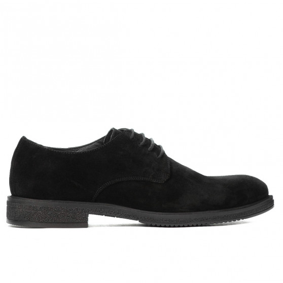 Scarpe casual/eleganti uomo 918 nero velluto