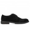Scarpe casual/eleganti uomo 918 nero velluto