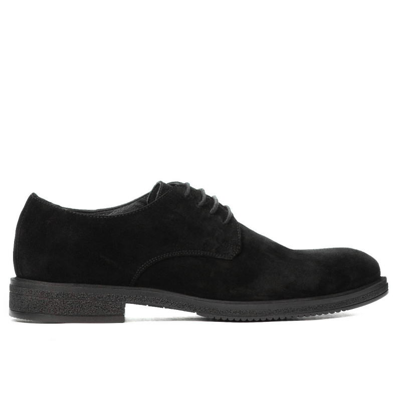 Scarpe casual/eleganti uomo 918 nero velluto