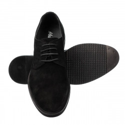 Scarpe casual/eleganti uomo 918 nero velluto