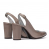 Sandali donna 1281 capuccino madreperla