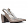 Sandali donna 1281 capuccino madreperla