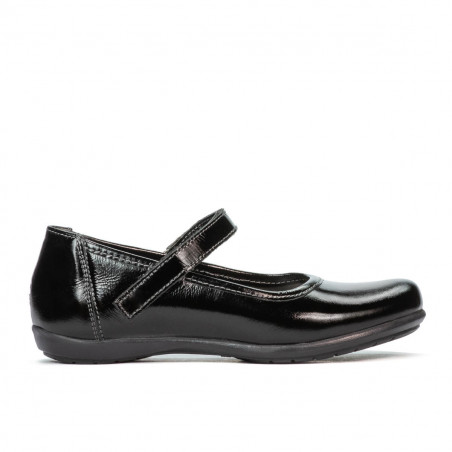 Scarpe per bambini 151-1 vernice nera