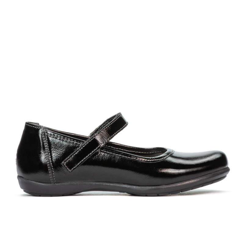 Scarpe per bambini 151-1 vernice nera