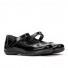 Scarpe per bambini 151-1 vernice nera