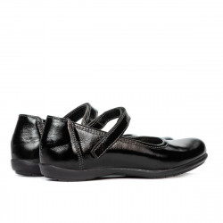 Scarpe per bambini 151-1 vernice nera