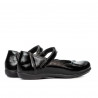 Scarpe per bambini 151-1 vernice nera