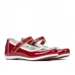 Scarpe bambini 151-1 vernice bordeaux