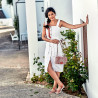 Sandali donna 5061 zenzero+bianco lifestyle