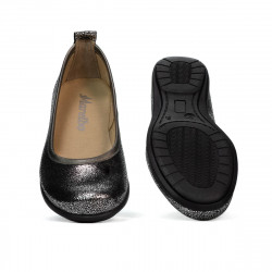 Scarpe per bambini 100-1 argento madreperlato