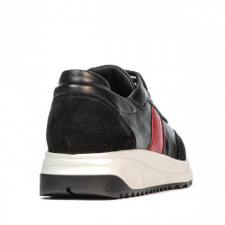 Scarpe sportive donna 6030 nero+rosso