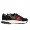 Scarpe sportive donna 6030 nero+rosso