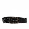 Cintura donna 18m nero+pitone nero