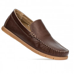 Mocassini uomo 912 marrone