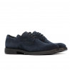 Scarpe casual/eleganti uomo 918 indaco velluto