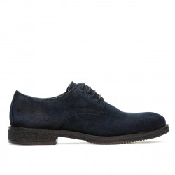 Scarpe casual/eleganti uomo 918 indaco velluto