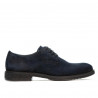 Scarpe casual/eleganti uomo 918 indaco velluto