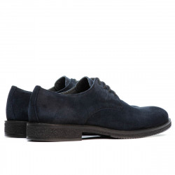 Scarpe casual/eleganti uomo 918 indaco velluto