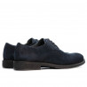 Scarpe casual/eleganti uomo 918 indaco velluto