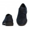 Scarpe casual/eleganti uomo 918 indaco velluto