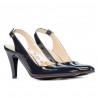 Sandali donna 1236 vernice indaco