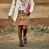Scarpine bimbi 67c bordo madreperla combinata lifestyle