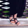 Sandali donna 5039 nero lifestyle