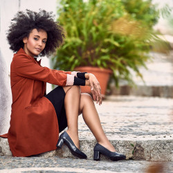 Scarpe eleganti da donna 1268 vernice indaco