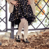 Scarpe per bambini piccoli 62c vernice nera+beige lifestyle