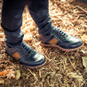 Scarpe per bambini 164 indaco+marrone