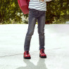 Scarpe bambini 158 vernice bordeaux