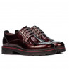 Scarpe casual donna 6025 vernice bordeaux