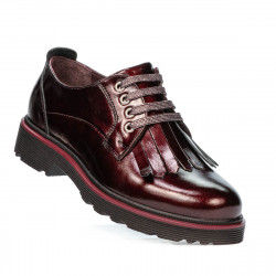 Scarpe casual donna 6025 vernice bordeaux