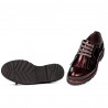 Scarpe casual donna 6025 vernice bordeaux