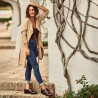 Scarpe casual donna 6020 vernice bordeaux