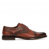 Scarpe eleganti uomo 880 in cognac combinato