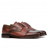 Scarpe eleganti uomo 880 in cognac combinato