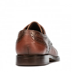 Scarpe eleganti uomo 880 in cognac combinato