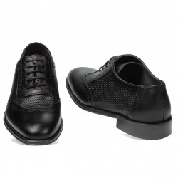 Scarpe eleganti uomo 922 nero combinato