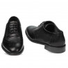 Scarpe eleganti uomo 922 nero combinato