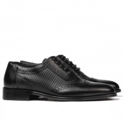 Scarpe eleganti uomo 922 nero combinato