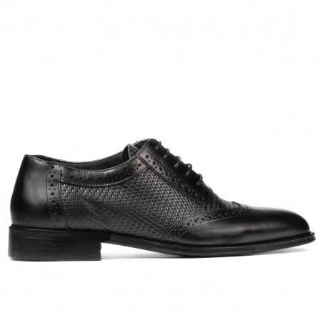 Scarpe eleganti uomo 922 nero combinato
