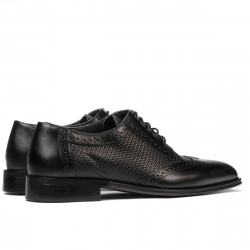 Scarpe eleganti uomo 922 nero combinato