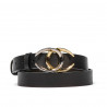 Cintura donna 21m nero