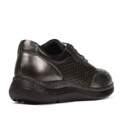 Scarpe sportive donna 6024 argento+nero