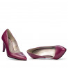 Scarpe eleganti donna 1234 ciclamino perlato