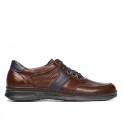 Scarpe casual/sport uomo 919 marrone combinato