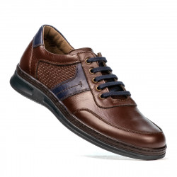 Scarpe casual/sport uomo 919 marrone combinato